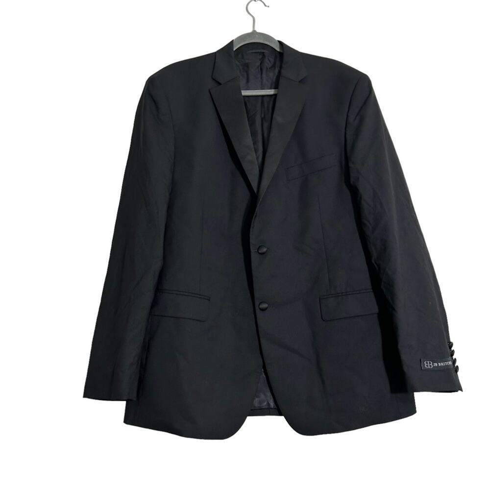 NWT‎ JB Britches Logan Black Wool Suit Jacket 44L